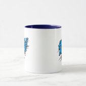 Modern Brushed Typography for Go-Getters Tasse (Zentrum)