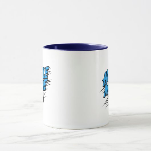 Modern Brushed Typography for Go-Getters Tasse (Zentrum)