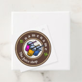 Modern Bubble Tee Milchladen Café Café Geschenkanhänger (Beispiel)