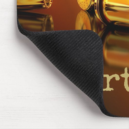 Modern Bullets Golden Mascula Mousepad (Ecke)