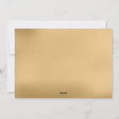 Modern Buon Natale Foto Feiertagskarte (Rückseite)