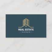 Modern Business Card for REAL ESTATE Visitenkarte (Rückseite)