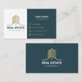 Modern Business Card for REAL ESTATE Visitenkarte (Vorne/Hinten)