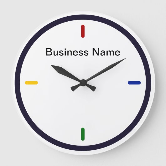 Modern Business Custom Office Wall Clocks Große Wanduhr (Vorderseite)
