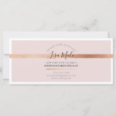 MODERN BUSINESS ELEGANT CHIC blush pink gold (Rückseite)
