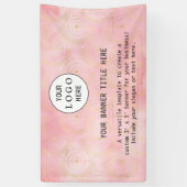 Modern Business Feminush Rosa Logo Ba Banner (Vertikal)