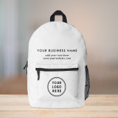 Modern-Business-Logo Bedruckter Rucksack