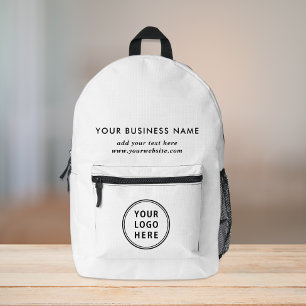 Modern-Business-Logo Bedruckter Rucksack