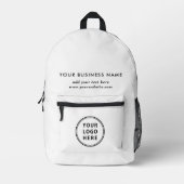 Modern-Business-Logo Bedruckter Rucksack (Vorderseite)