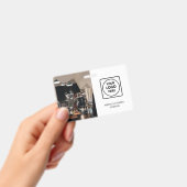 Modern-Business-Logo | Berufliche Mitarbeiter-ID Ausweis (Handheld)