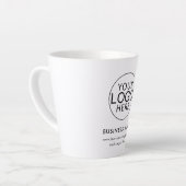 Modern Business-Logo-Cafe Werbefläche Milchtasse (Linke Ecke)