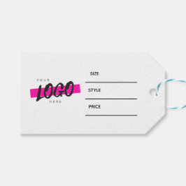 Modern Business Logo Clothing Label tag Hang card Geschenkanhänger