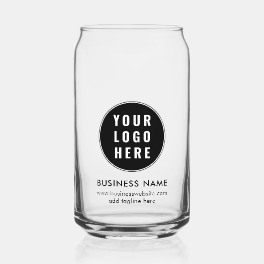 Modern Business Logo Corporate Promotional Dosenglas (Vorderseite)