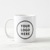 Modern-Business-Logo Kaffeetasse (Links)