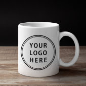 Modern-Business-Logo Kaffeetasse