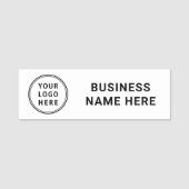 Modern-Business-Logo Namensschild (Vorderseite)