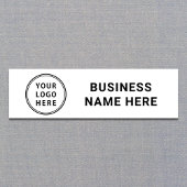 Modern-Business-Logo Namensschild