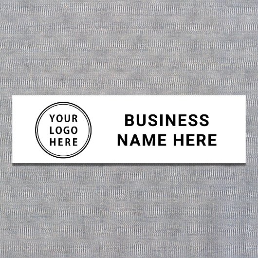 Modern-Business-Logo Namensschild