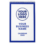 Modern Business Logo Navy Blue To Do List Kalender (Titelbild)
