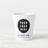 Modern Business Logo Promotional Custom Milchtasse (Vorderseite)