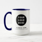 Modern Business Logo Website Promotional Custom Tasse (Links)