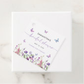 Modern Butterfats Brautparty Vielen Dank Geschenkanhänger (Beispiel)