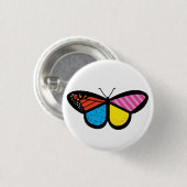 Modern Butterfly Button (Vorne & Hinten)