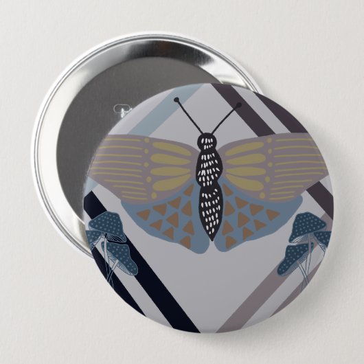 Modern Butterfly Button (Vorne & Hinten)