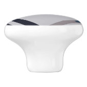 Modern Butterfly Keramikknauf (Seitenansicht)