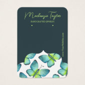 Modern Butterfly Personalisiert Earring Display Ca (Vorderseite)