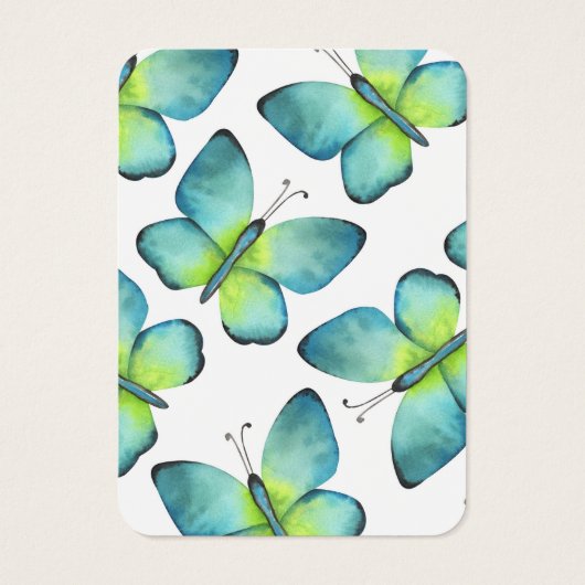 Modern Butterfly Personalisiert Earring Display Ca (Rückseite)