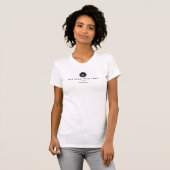 Modern-Button-Logo T-Shirt (Vorne ganz)