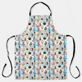 Modern Cactus Geometric Muster Schürze (Vorderseite)