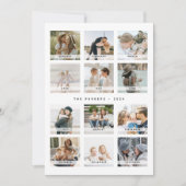 Modern Calendar Foto Collage Weihnachten (Vorderseite)