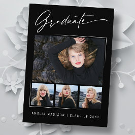 Modern Calligraphy Script 4 Foto Abschluss Ankündigung