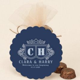 Modern calligraphy unique lettering minimalist rechteckiger pappuntersetzer