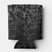 Modern Camo - Black and Dark Grey - Tarnung Dosenkühler (Rückseite)