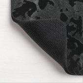 Modern Camo - Black and Dark Grey - Tarnung Mousepad (Ecke)
