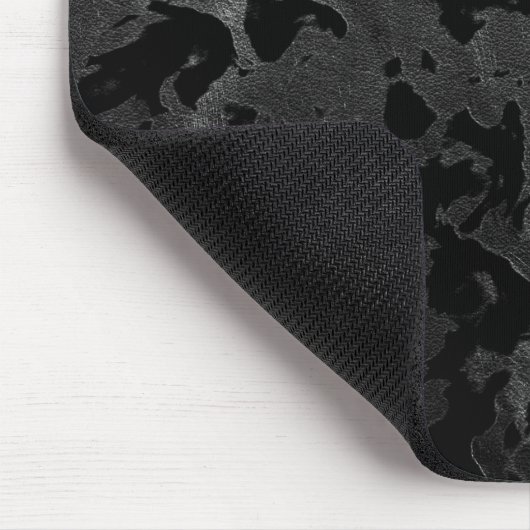 Modern Camo - Black and Dark Grey - Tarnung Mousepad (Ecke)
