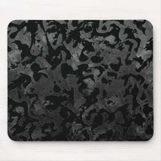Modern Camo - Black and Dark Grey - Tarnung Mousepad (Vorne)