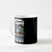 Modern Camping Papa Kaffeetasse (Vorderseite Links)