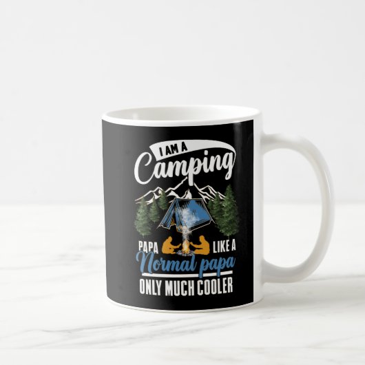 Modern Camping Papa Kaffeetasse (Rechts)