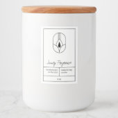 Modern-Candle-Produktkennzeichnung Lebensmitteletikett (Vorderseite)