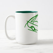 Modern Car Sketch Coffee Tasse (Links)