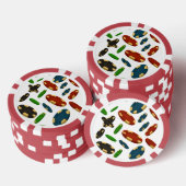 "Modern Casino Chips 3D Art Design" (Stapel)