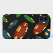 Modern Casino Chips 3D Art Design Case-Mate iPhone Hülle (Rückseite (Horizontal))