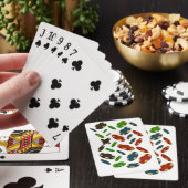 "Modern Casino Chips 3D Art Design" Spielkarten (In Situ)