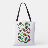 "Modern Casino Chips 3D Art Design" Tasche (Rückseite)