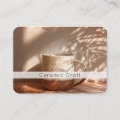  Modern Ceramic Products QR Code Photo Visitenkarte (Vorderseite)