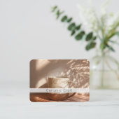  Modern Ceramic Products QR Code Photo Visitenkarte (Stehend Vorderseite)